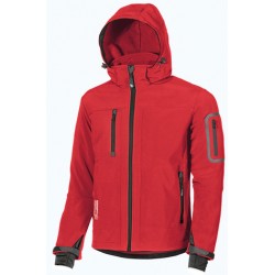 GIUBBOTTO METROPOLIS     SOFT SHELL TG.XL RED