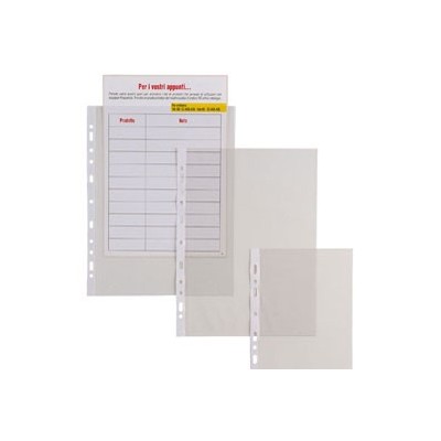 10 BUSTE FORATE 30X42-150 LIBRO LISCIO ATLA T SEIROTA