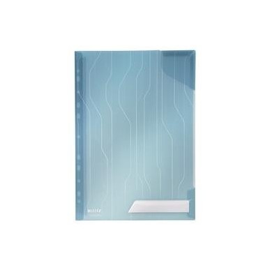 5 BUSTE A L/FORATE 22x30cm BLU COMBIFILE LEITZ