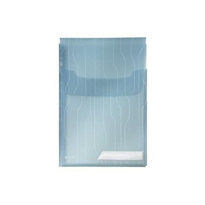 3 BUSTE A L/FORATE 22x30cm ESPANDIBILI BLU COMBIFILE LEITZ