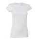 T-SHIRT SLUB DONNA BIANCOTG.XL 100% POLYESTERE