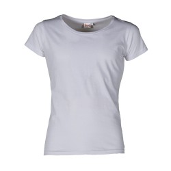 T-SHIRT DONNA START LADY M GIRO BIANCO TG.L