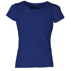 T-SHIRT DONNA START LADY M GIRO BLU TG.L