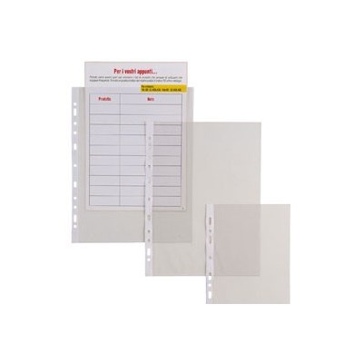 50 BUSTE FORATE 22X30-60 B.A. LEGGERE ATLA SEI ROTA