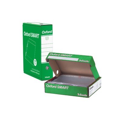 SCATOLA 4x100 BUSTE FORATE 22X30 B.A. STANDARD OXFORD SMART ESSELTE