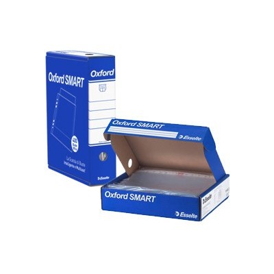 SCATOLA 4x100 BUSTE FORATE 22X30 LUCIDA OFFICE OXFORD SMART ESSELTE