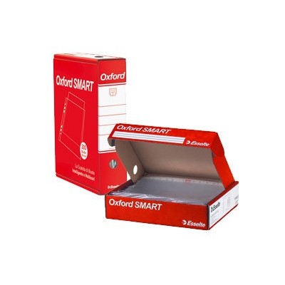 SCATOLA 6x50 BUSTE FORATE 22X30 B.A. DE LUXE OXFORD SMART ESSELTE