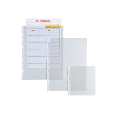 25 BUSTE FORATE 18x24-150 LISCIO PESANTI ATLA T SEI ROTA