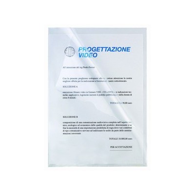50 CARTELLINE A L 21X29,7 PRATIC 78UNI PPL 01/0204 B.A FAVORIT