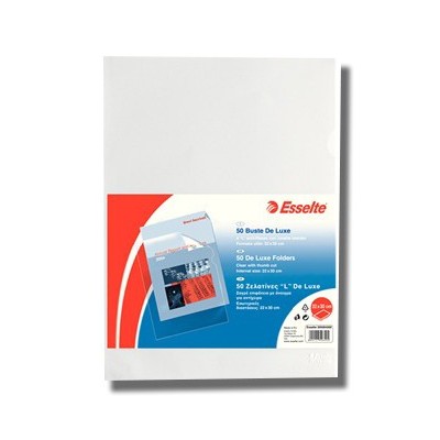 50 CARTELLINE A L 22X30 DE LUXE PPL 13/100 B.A ESSELTE