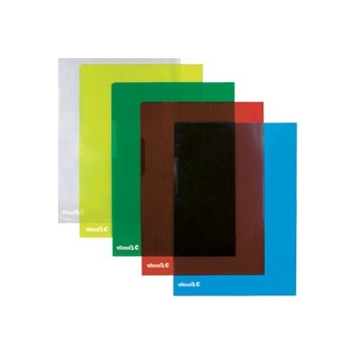 25 CARTELLINE A L 21X29,7 PVC LISCIA CRISTALLO NEUTRO ESSELTE