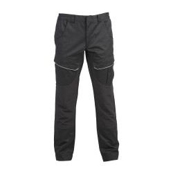 PANTALONI MELBOURNE NERI POLY/COTONE TG.L 250GR