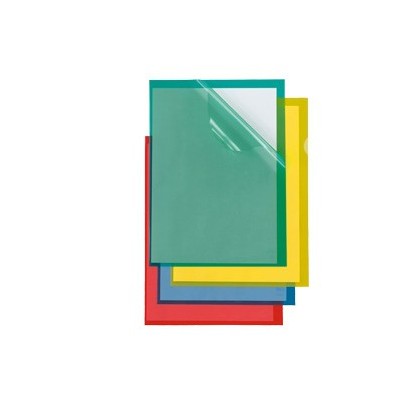25 CARTELLINE A L 21X29,7 GIALLO POLI 150 COLOR PPL B.A. SEI