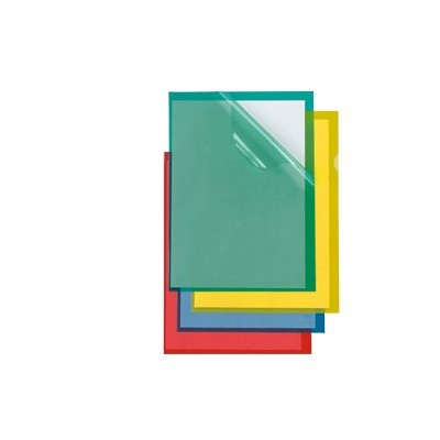25 CARTELLINE A L 21X29,7 ROSSO POLI 150 COLOR PPL B.A. SEI