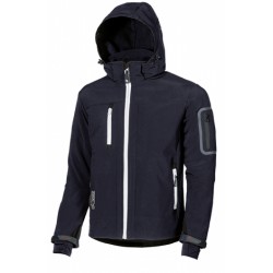 GIACCA DA LAVORO SOFT SHELL DEEP BLUE TG.XL