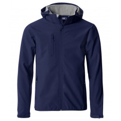 GIUBBOTTO SOFTSHELL BASICHOODY BLU NAVY TG.L