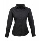 CAMICIA MANICA LUNGA     POPELINE NERA TG.L