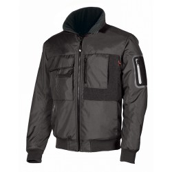 GIACCA BOMBER MATE BLACK CARBON TG.XXL