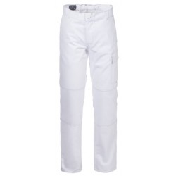 PANTALONE SERIO PLUS+    100% COTONE BIANCHI TG.XL