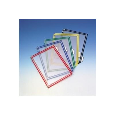 SET 10 PANNELLI A4 ROSSO X LEGGIO TARIFOLD
