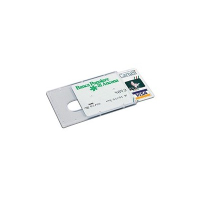 BUSTA PORTA CARDS 8,5X5,4 02/7828 PVC RIGIDO TRASPARENTE FAVORIT