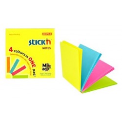 CUBO FOGLIETTI ADESIVI   stick MAGIC 76x76 mm