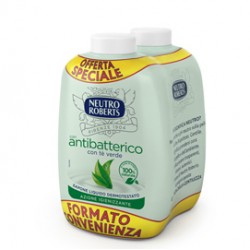 Ricarica bis 400ml sapone liquido Antibatterico NEUTRO ROBERTS