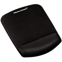 Mousepad con poggiapolsi in FoamFusion Microban PlusTouch nero Fellowes