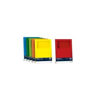 10 CARTELLINE SIGNO TASCA ARANCIO 22X31CM 140GR FAVINI