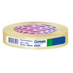 90022ROTOLO BIADESIVO 19MM X 50MT TRASPARENTE