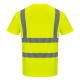 T-SHIRT ALTA VISIBILITA  PORTWEST GIALLA TG.XXL