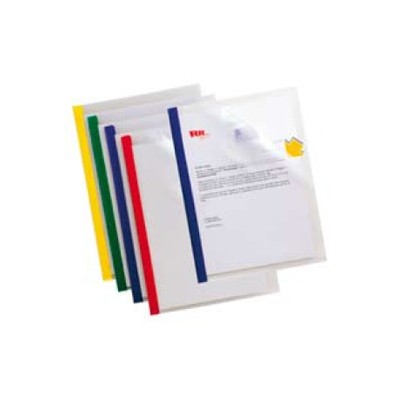 10 CARTELLINE A L POLI 220 BLU 21X29,7