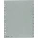 SEPARATORE NUMERICO 1-12 PPL GRIGIO 22,5X29,7CM ESSELTE