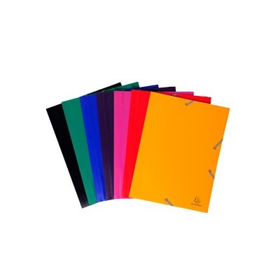 CARTELLA PPL CON ELASTICO 24x32CM NERO