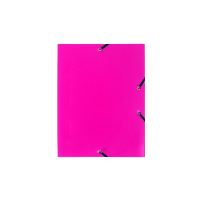 CARTELLA PPL CON ELASTICO 24x32CM FUXIA