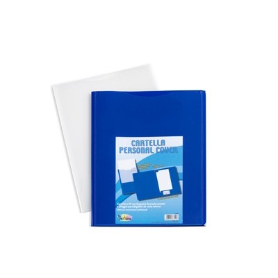 Conf 5 cartelle in pp personal cover blu 240x320mm Iternet