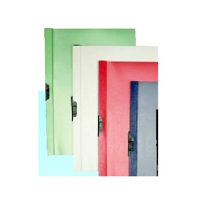 CARTELLINA PVC C/MOLLA DORSO 7 BLU SPRING FILE 22X31