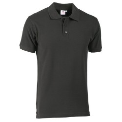 POLO PIQUET CLUB NERO TG.XS 100% COTONE