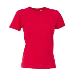 MAGLIA DONNA MANILA      TG.S 100% COTONE ROSSO