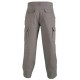 PANTALONE TWILL PESANTE  TG.50 GRIGIO 100% COTONE