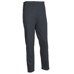 PANTALONE FELPA COTONE   TG.M BLU