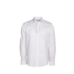 CAMICIA MEDIUM FIT MANICALUNGA TG.M BIANCO COTONE