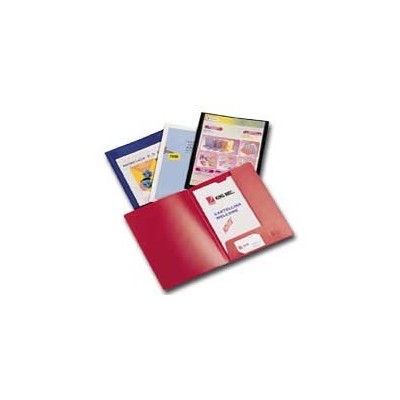CARTELLINA PERSONALIZZABILE WELCOME ROSSO A4