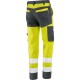 PANTALONE GIALLO A/VISIB.COTONE/POLI TG.L