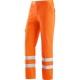 PANTALONE ECO REFLEX     ARANCIO COTONE/POLI TG.L