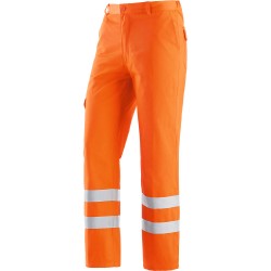 PANTALONE ECO REFLEX     ARANCIO COTONE/POLI TG.L