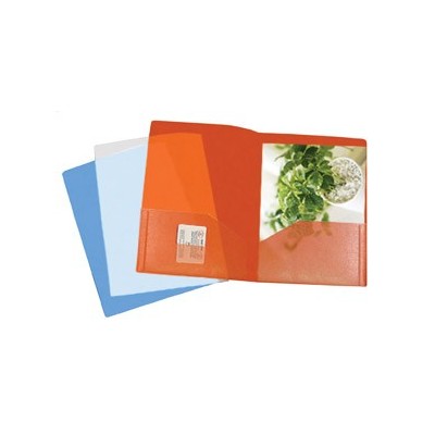 40552 CARTELLINA C/TASCHE1114 FULL GIALLO  KORAL