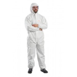 TUTA CON CAPPUCCIO catIII type 5/6b EN 14126 tg.XL