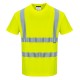 T-SHIRT ALTA VISIBILITA  PORTWEST GIALLA TG.S