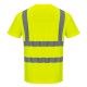 T-SHIRT ALTA VISIBILITA  PORTWEST GIALLA TG.S